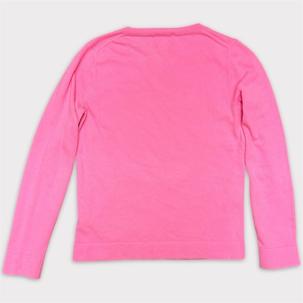 J.Crew Teddie Merino Wool Blend Crewneck Sweater Pink Size S EUC - Picture 3 of 4